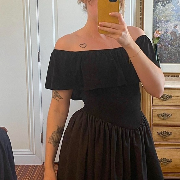 Vintage Black Dress ✨ - Picture 5 of 6